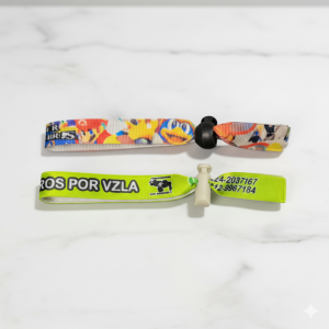 Pulseras sublimadas 15mm, personalizadas