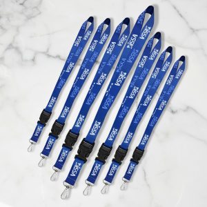 Lanyards 25mm con Clipclac, estampado por ambas caras